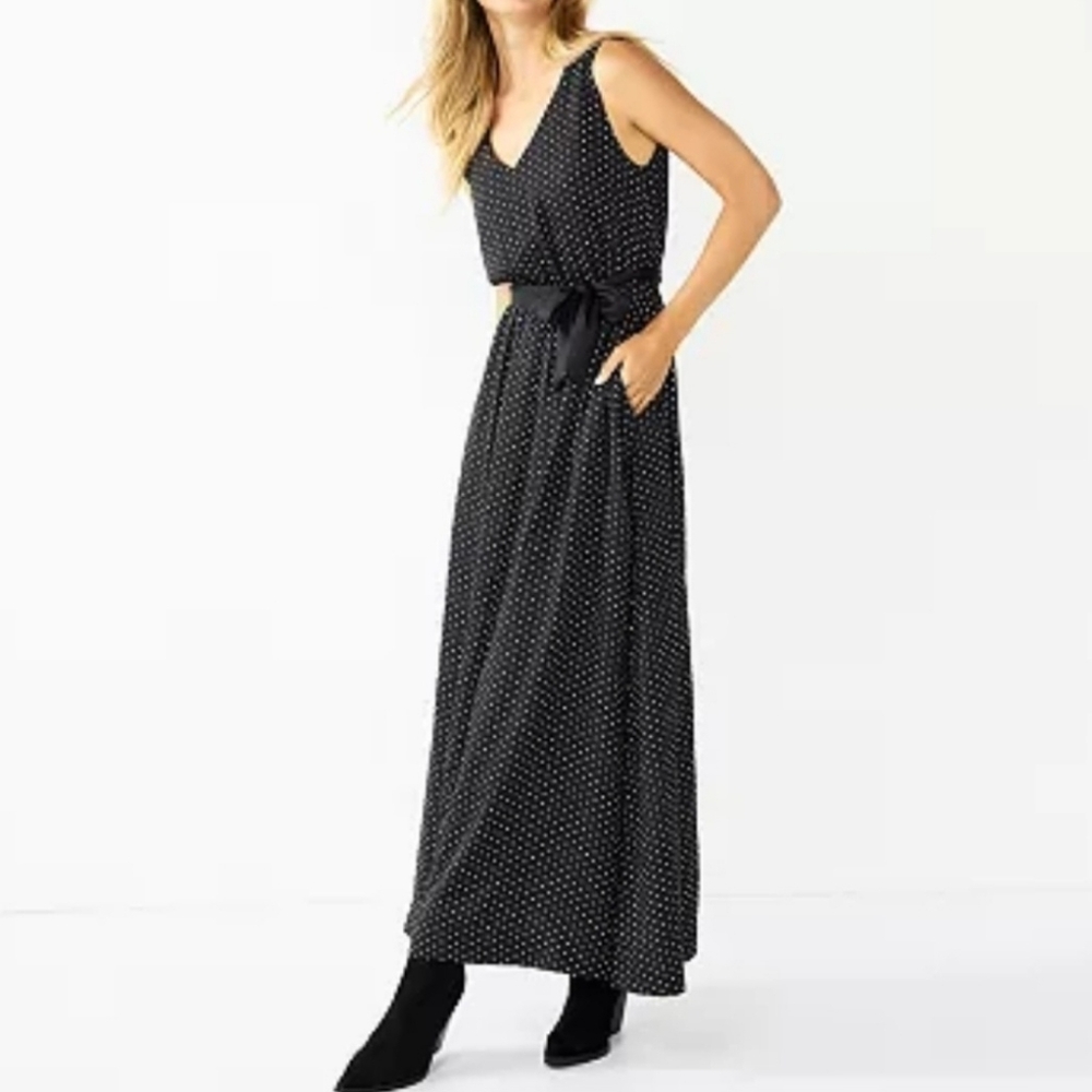 NWT Draper James RSVP Sz Large Maxi Dress